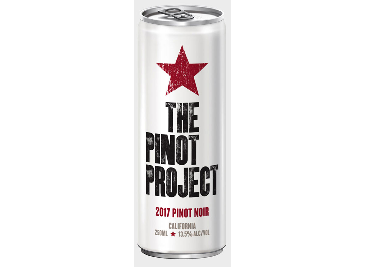 the pinot project pinot noir canned wine