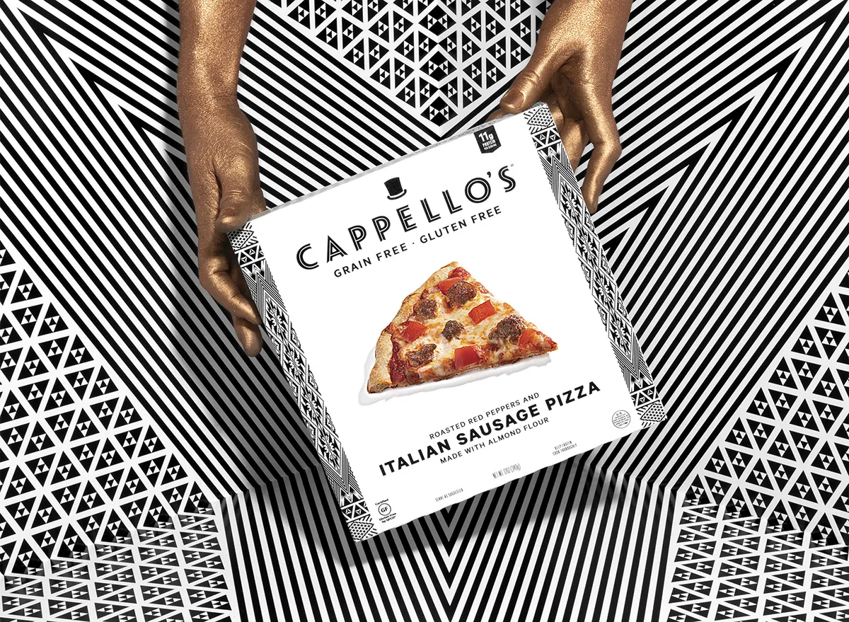 frozen pizza from cappello's