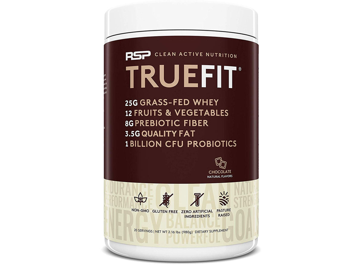 rsp truefit grass fed whey protein powder