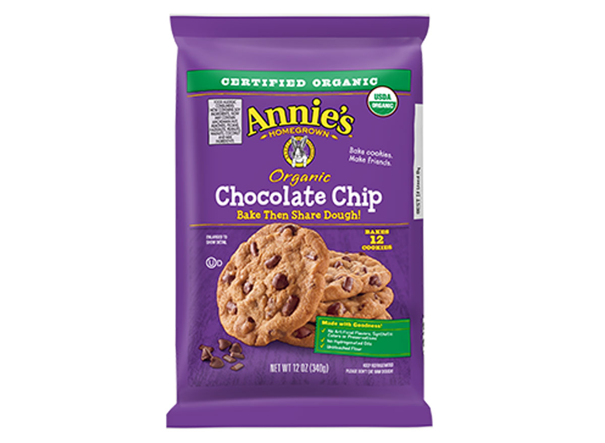 annies organic chocolate chip cookie dough