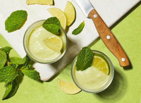 The Creamiest Avocado-Lime Smoothie