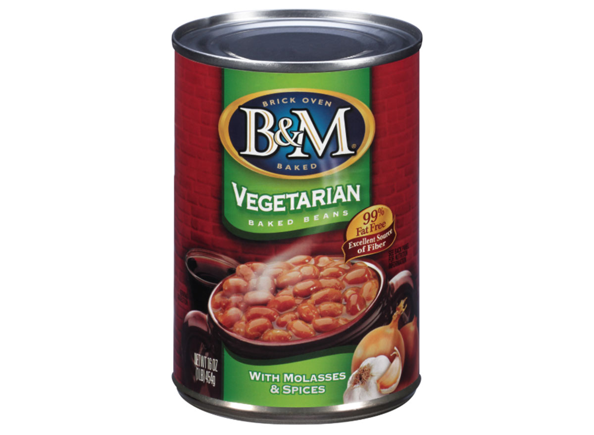 bm vegetarian baked beans can