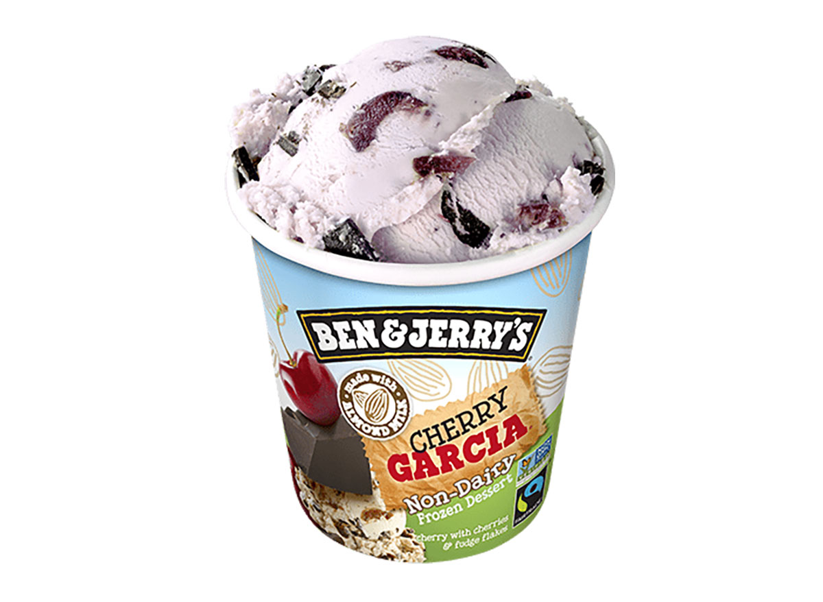 ben and jerrys cherry garcia non dairy ice cream