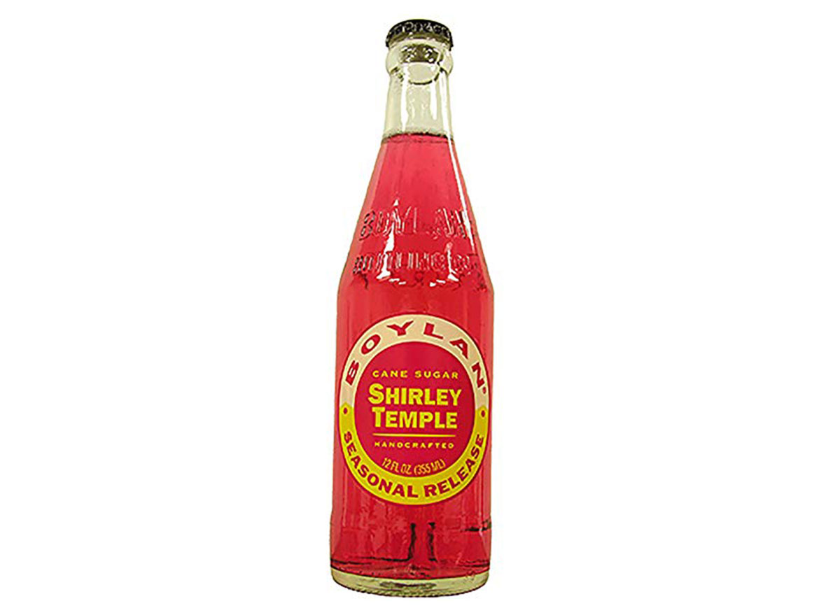 boylan shirley temple soda bottle
