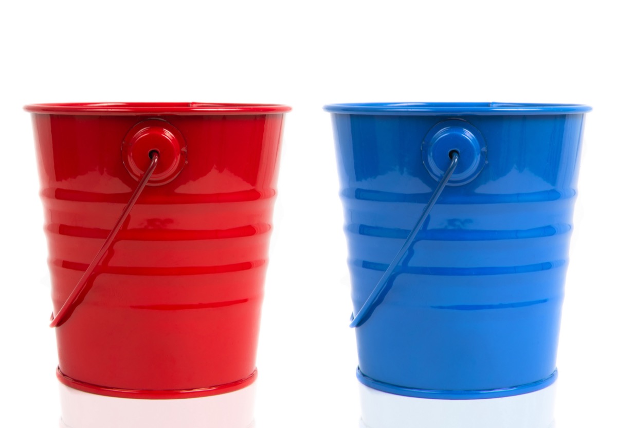 The Easiest Way To Live Longer, Says Science — Eat This Not That - Eat This, Not That 23 two buckets over white background