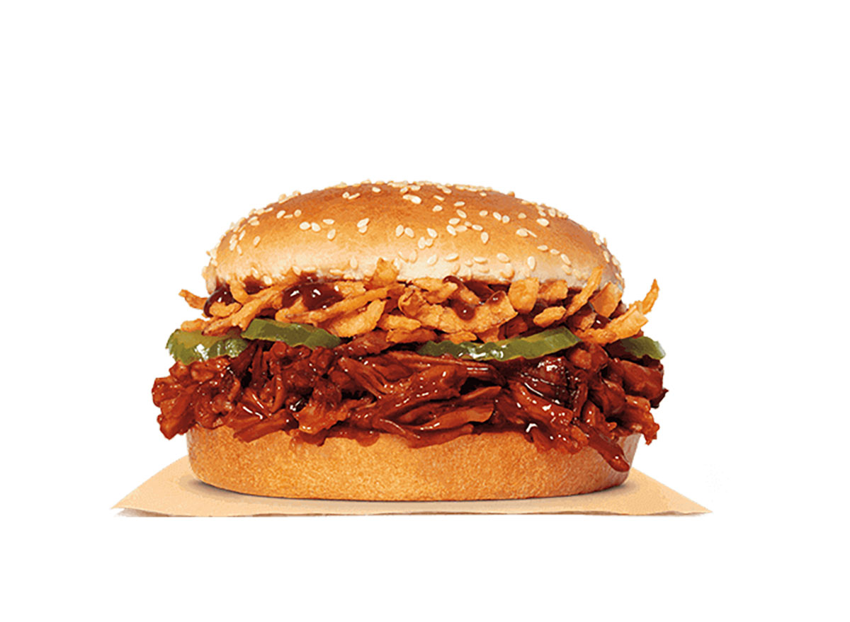 Burger king pulled pork