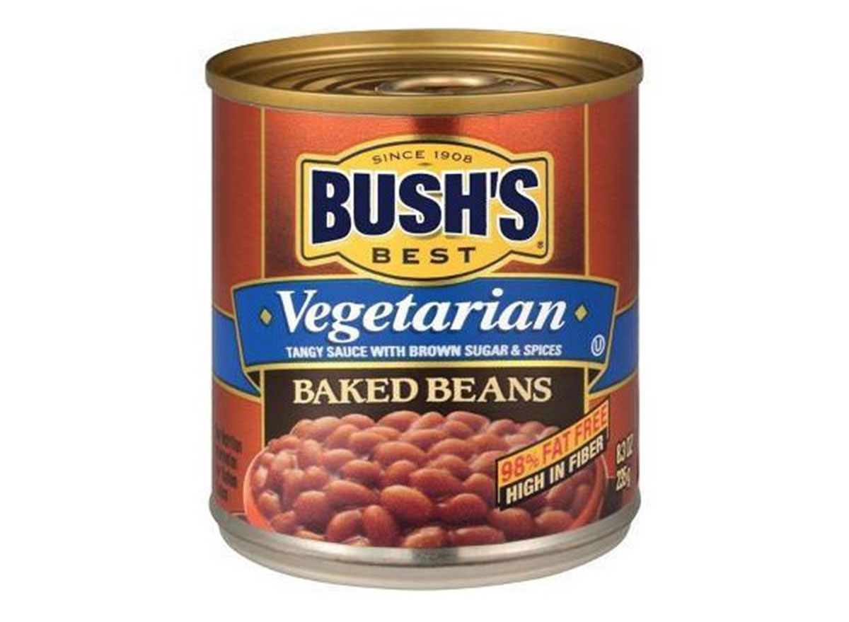 bushs vegetarian baked beans can