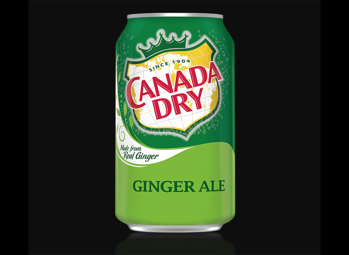 canada dry ginger ale can