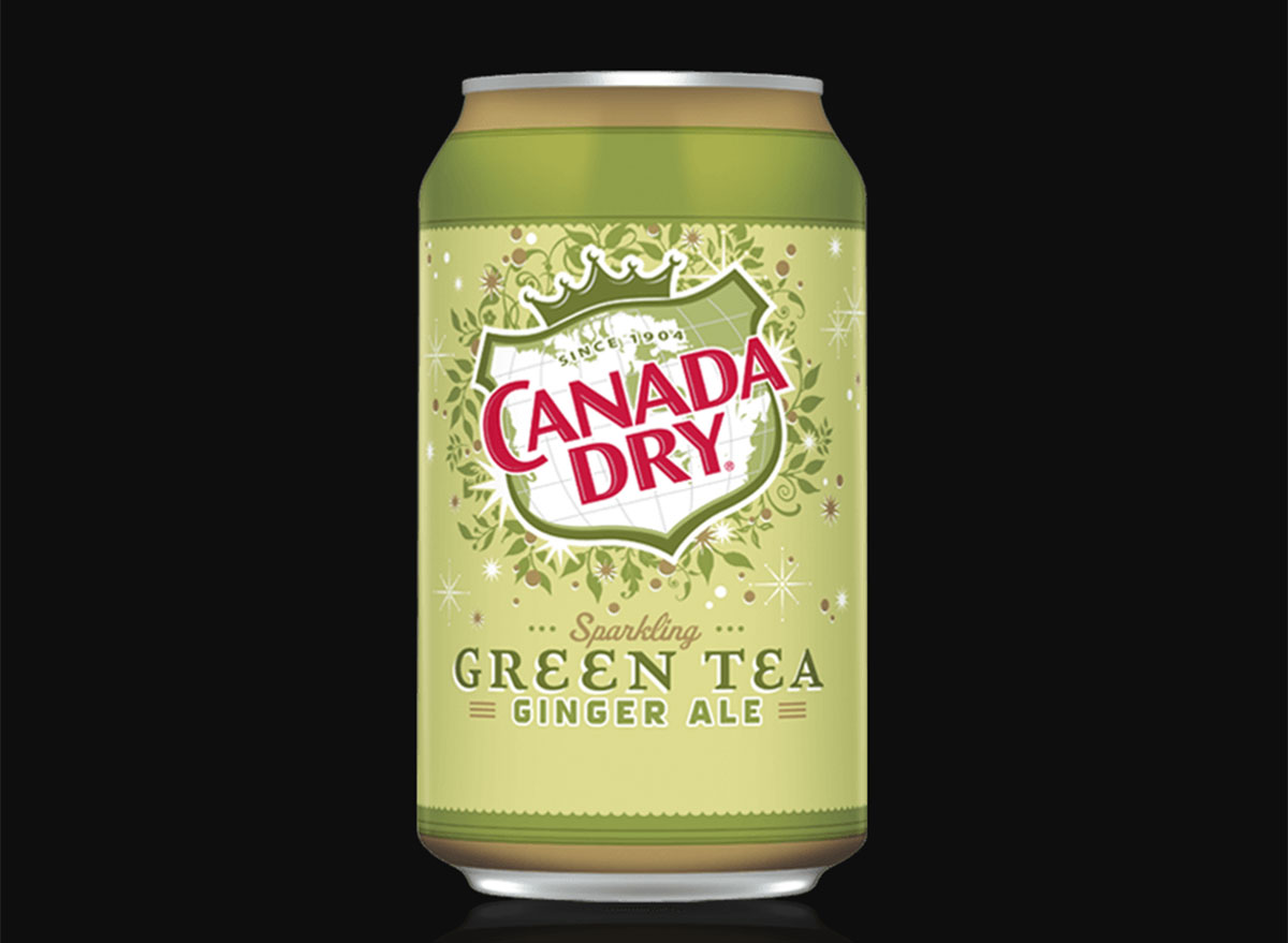 canada dry green tea ginger ale