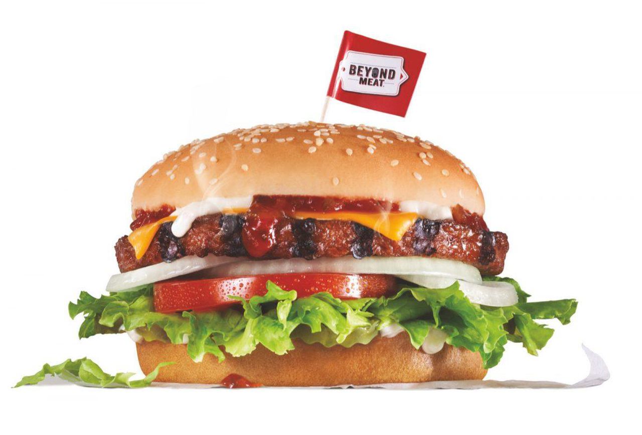 Carls jr the beyond famous star plant based fast food