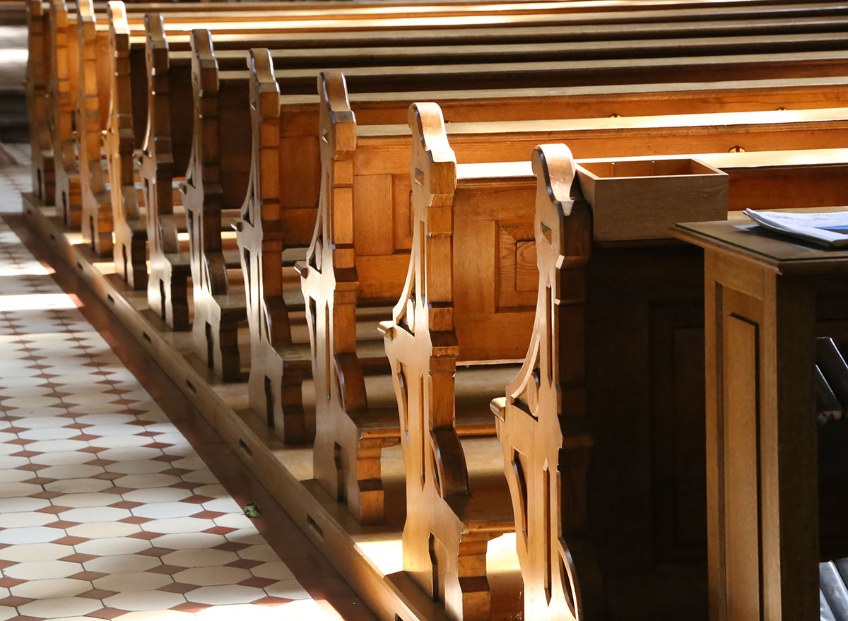 church benches