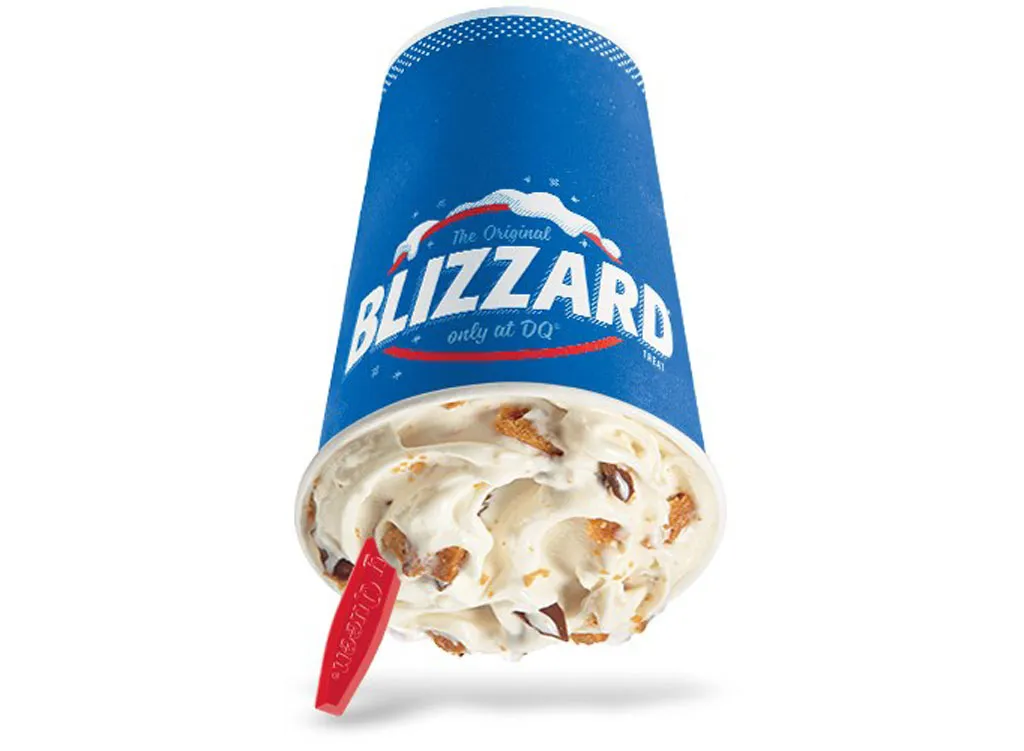 Dairy queen butterfinger blizzard