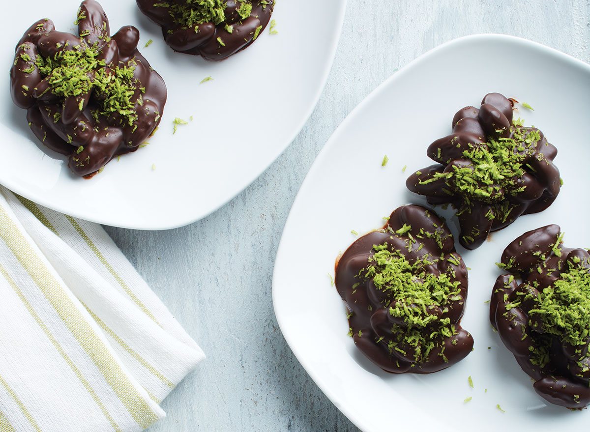 Dark Chocolate-Covered Almond Clusters Recipe — Eat This Not That