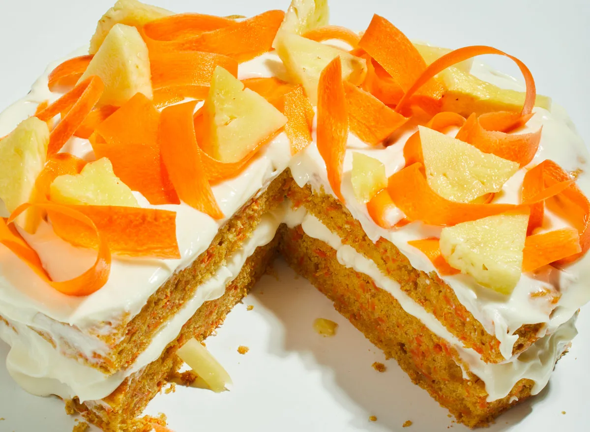 Easy GingerCarrot Pineapple Cake Recipe — Eat This Not That