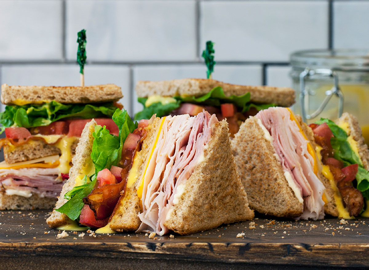 mcalisters deli club sandwich. 