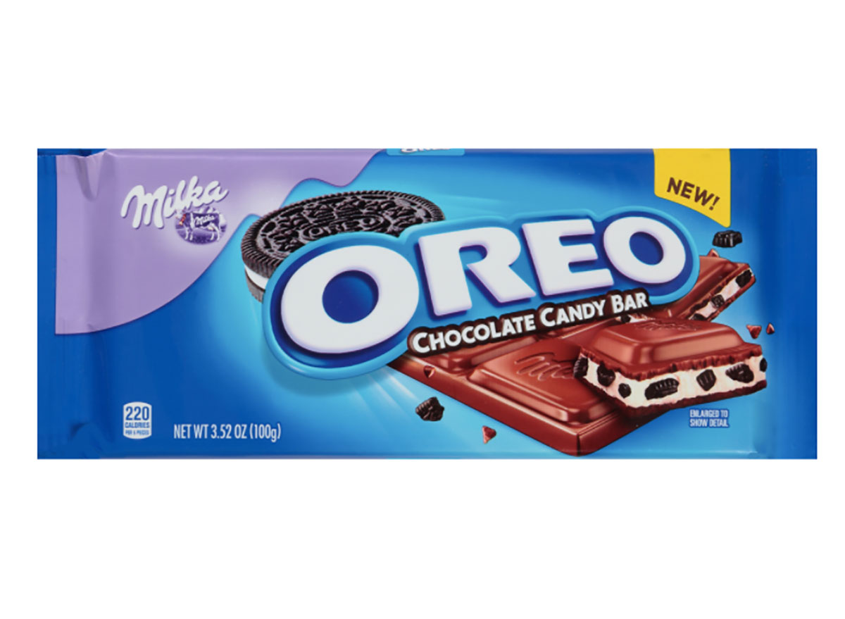 milka chocolate oreo bar