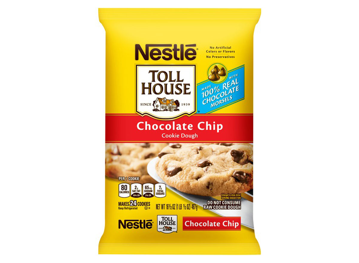 nestle toll house cookie dough