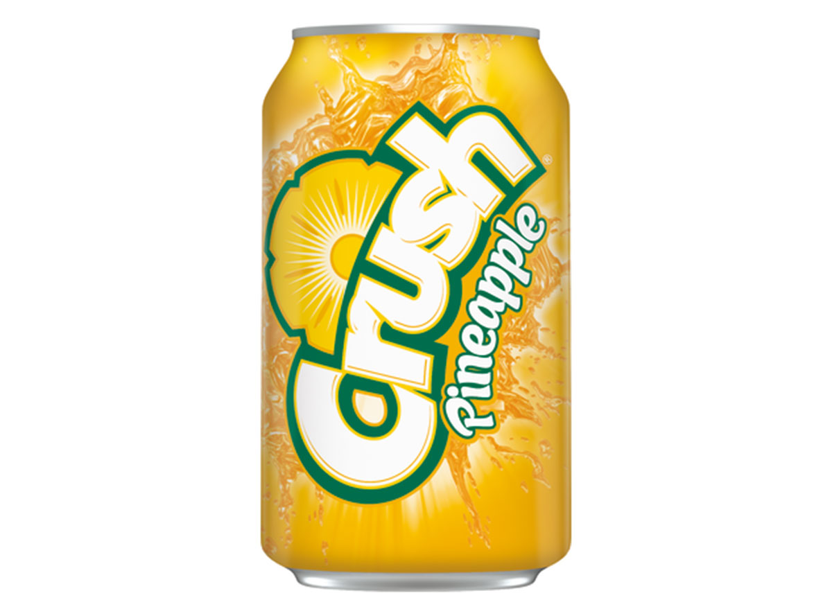 pineapple crush soda can