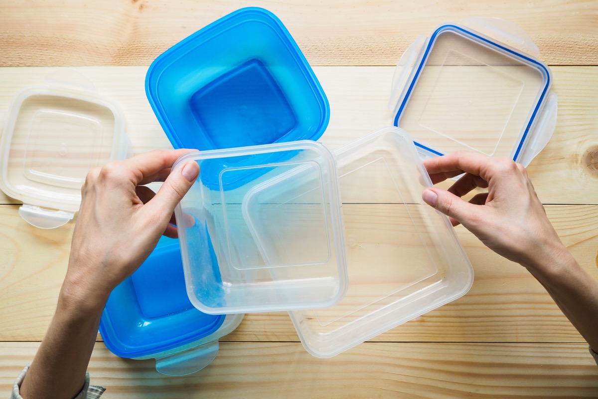 plastic containers