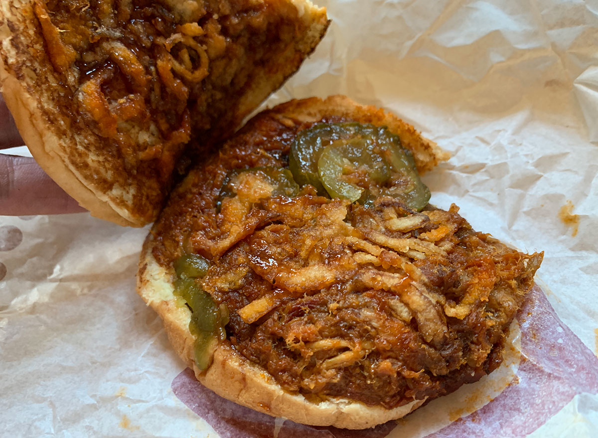 I Tried the Burger King Pulled Pork Sandwich — Eat This Not That