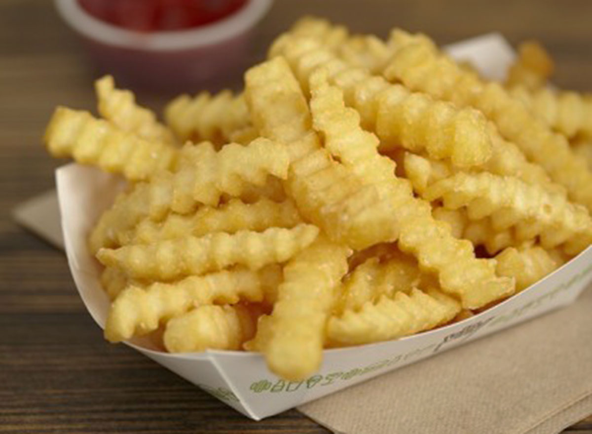 shake shack large fries