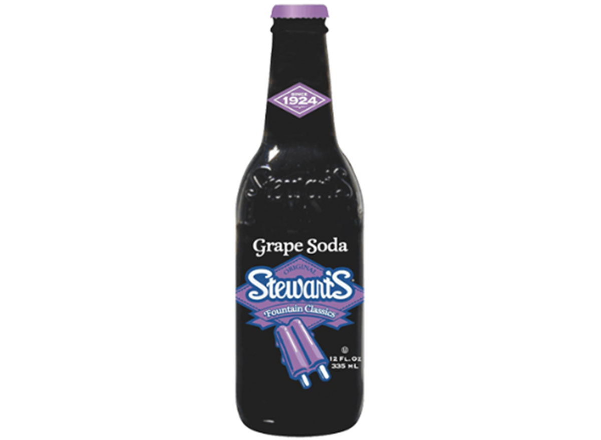 stewarts grape soda bottle