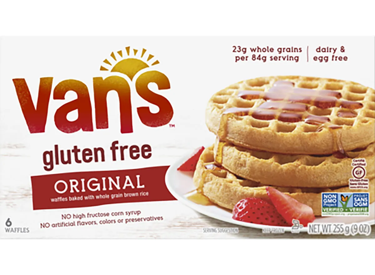 vans gluten free original toaster waffles