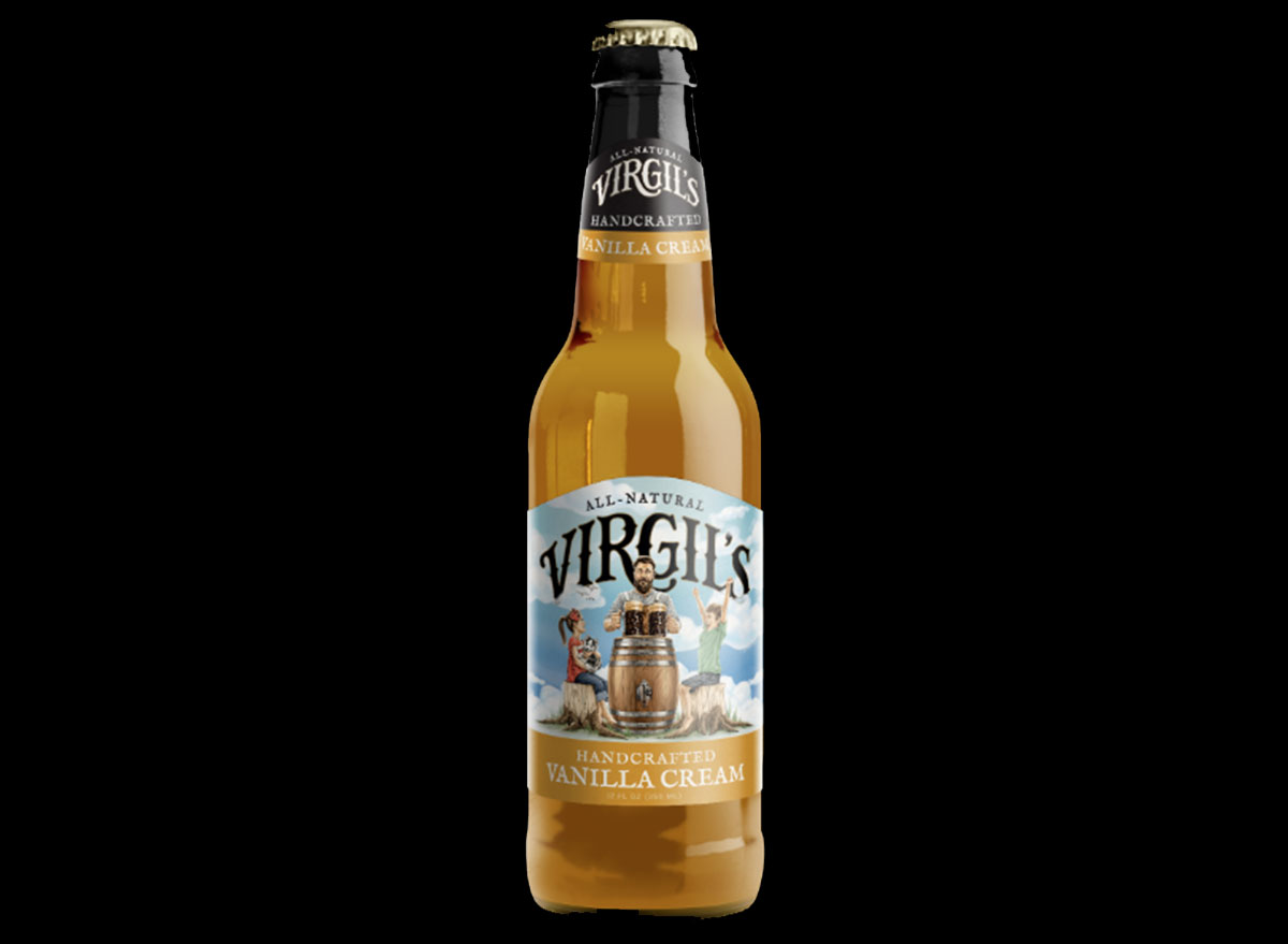 virgils handcrafted vanilla cream soda bottle