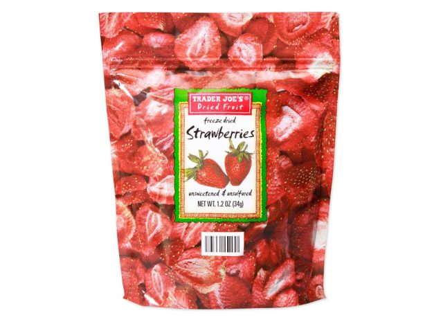 Freeze-dried strawberries trader joe's