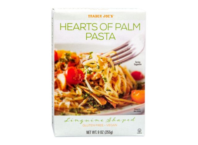 Trader Joe's hearts of palm pasta