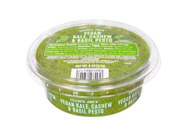 Trader Joes vegan pesto