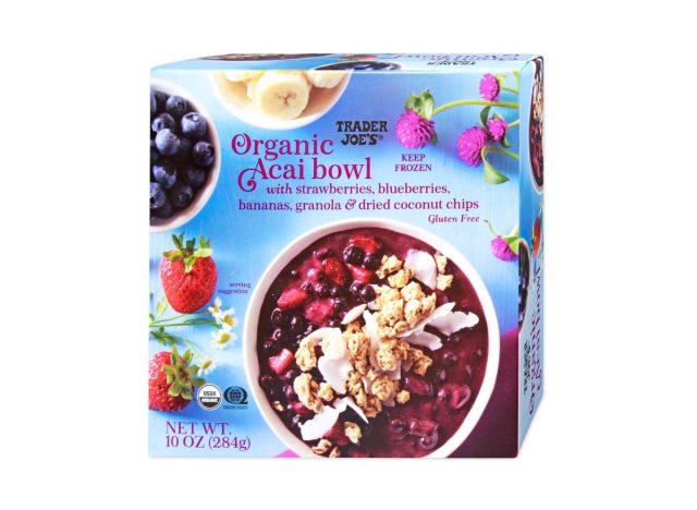 Trader Joe's frozen Acai bowl