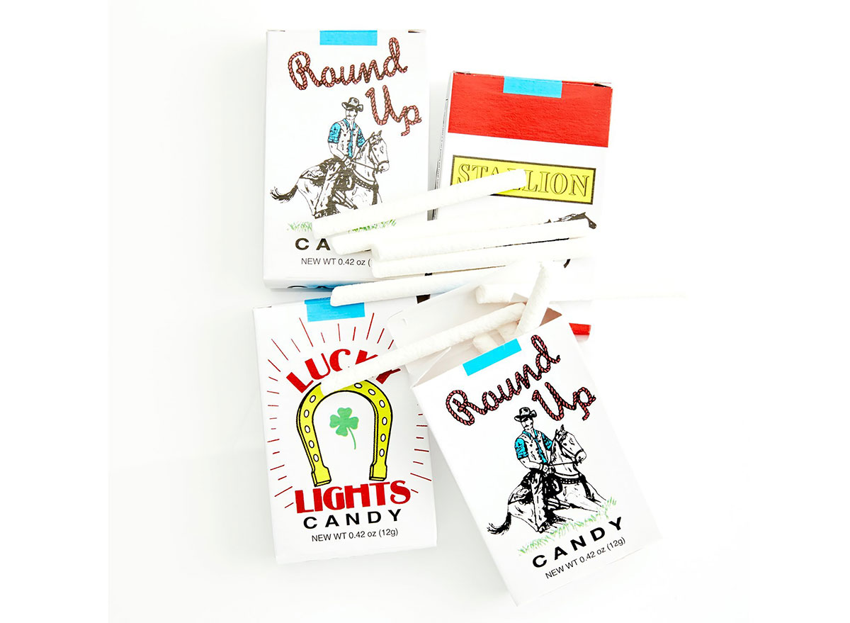 boxes of candy cigarettes