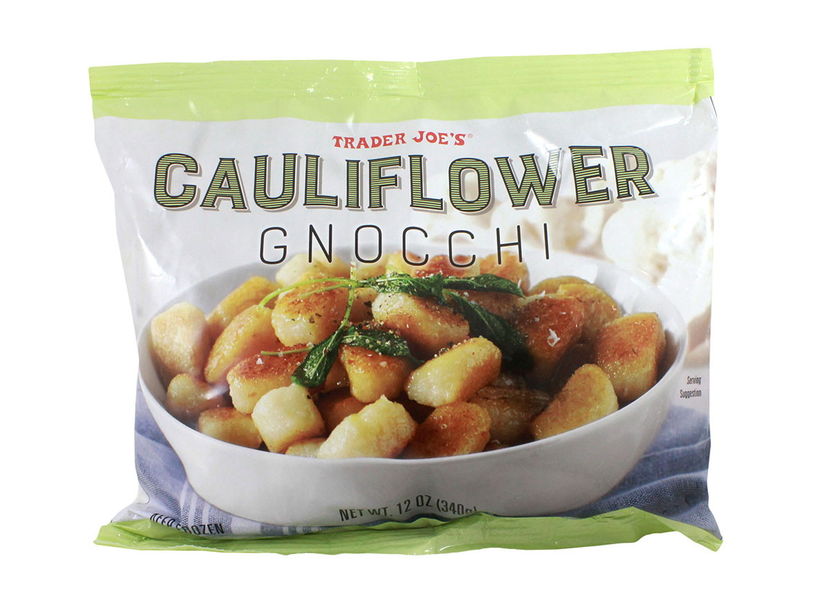 cauliflower gnocchi from trader joe's