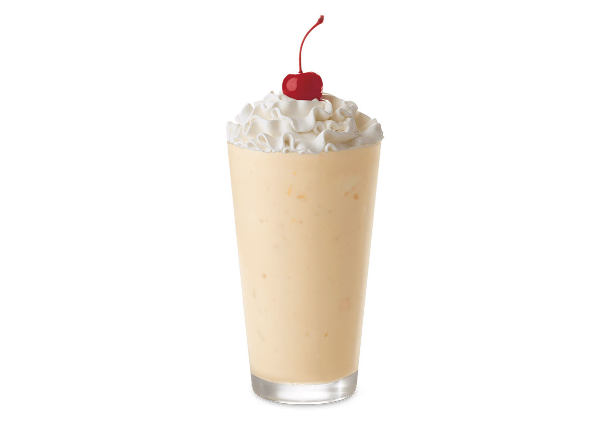 chick-fil-a peach milkshake