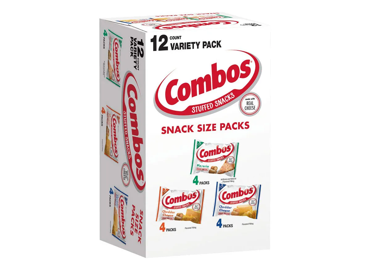 box of combos snack packs