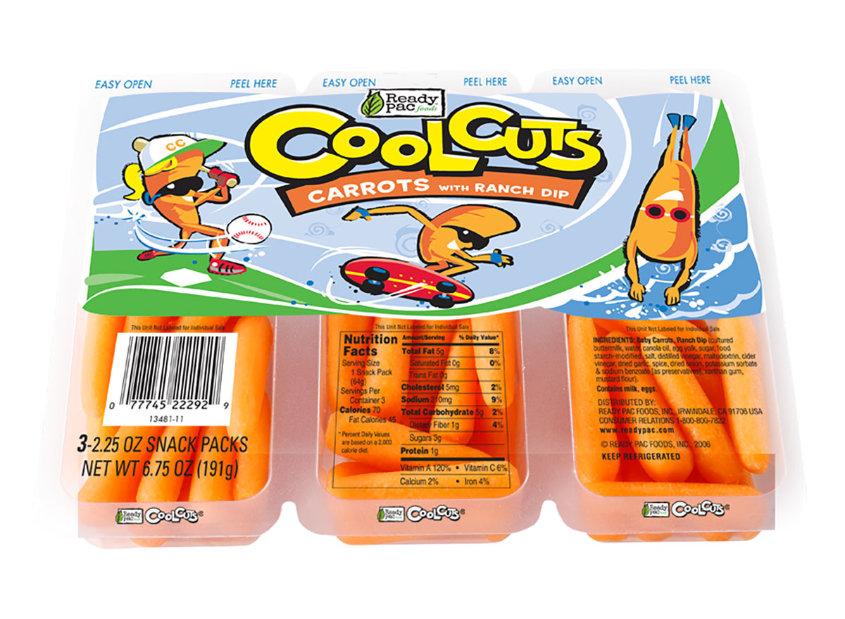 cool cuts carrots packages