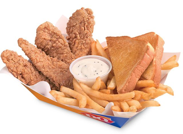 dairy queen chicken strip basket