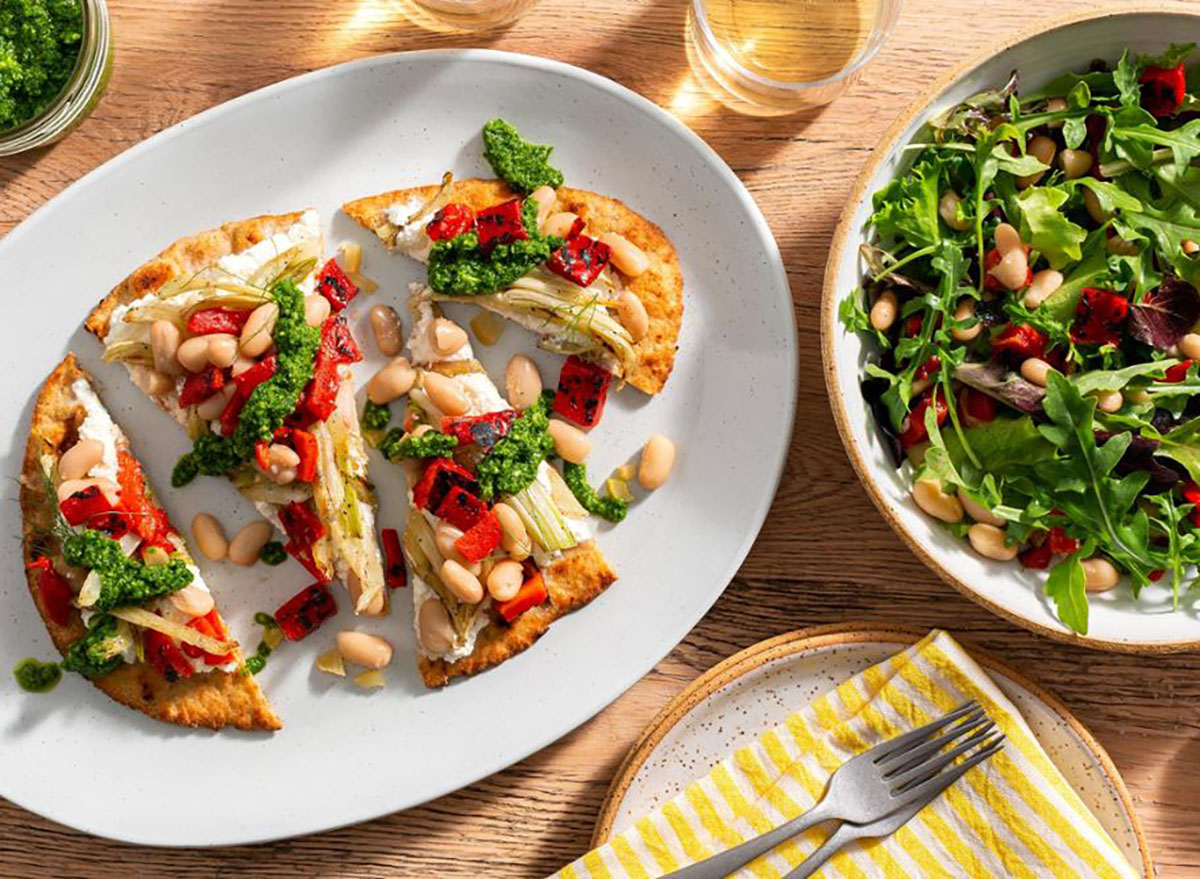 fennel white bean flatbread sun basket