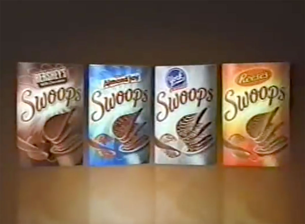 still from hersheys swoops commercial