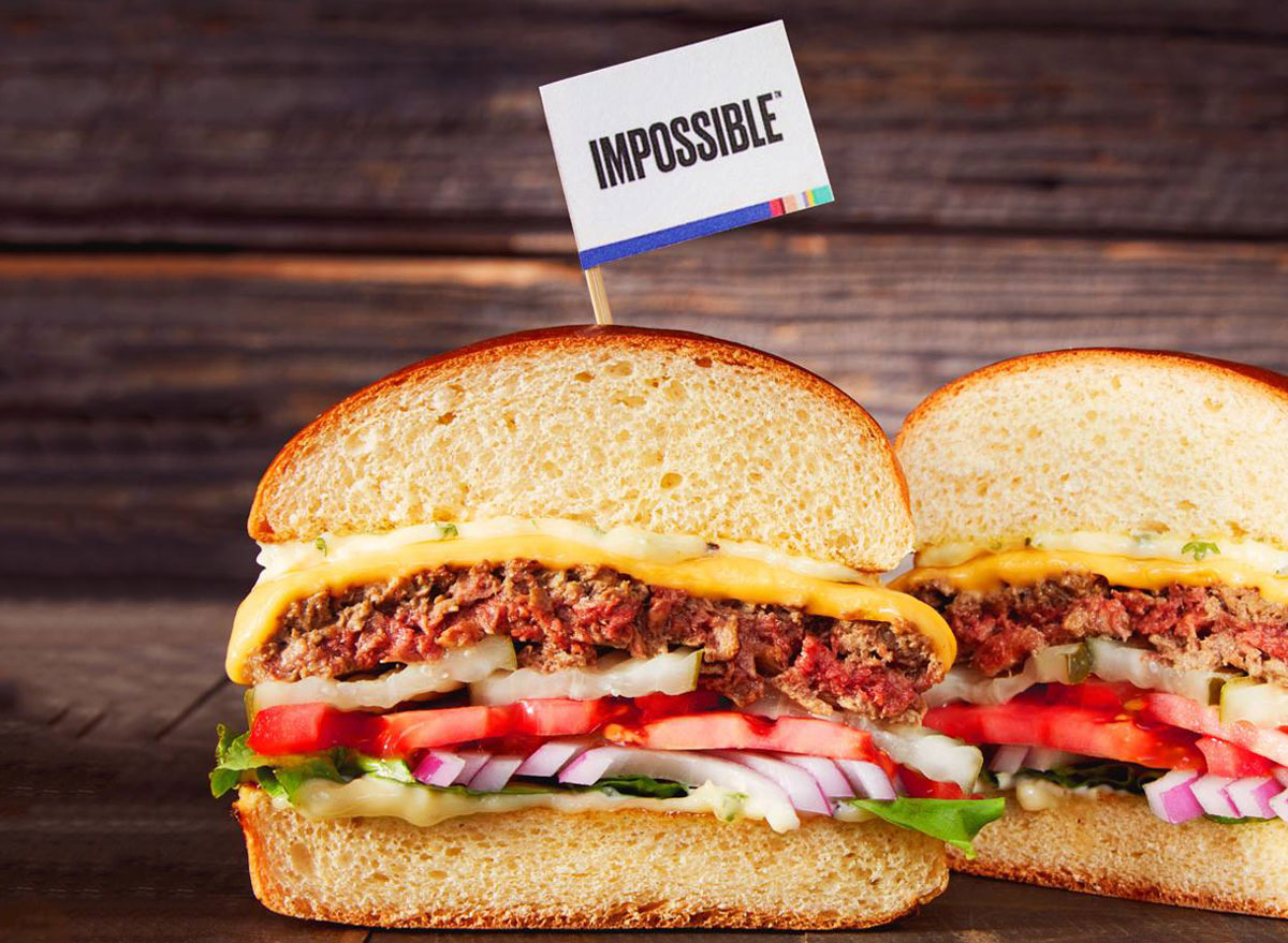 Dave and busters impossible burger