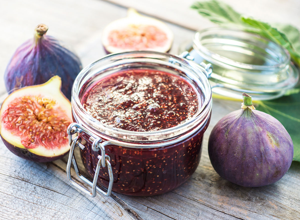 jar of fig preserves