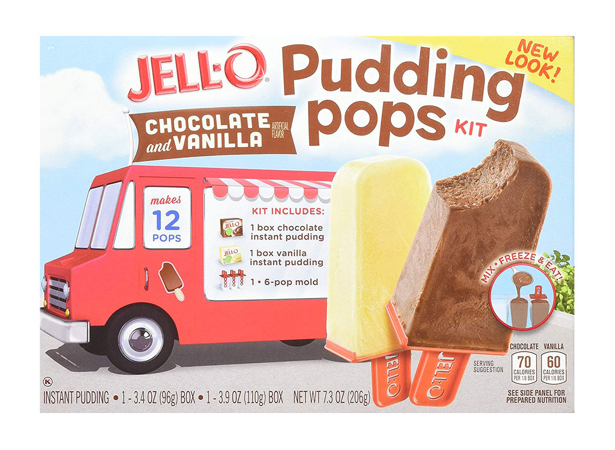 jello pudding pops box