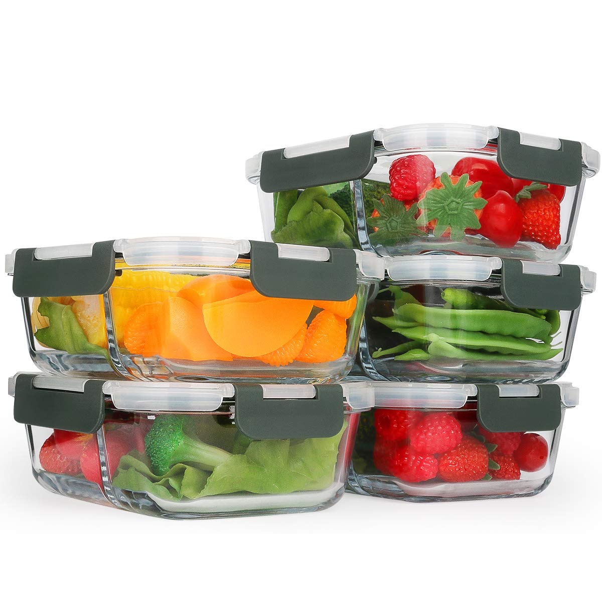 Holiday Home® Black Web Square Halloween Meal Prep Containers, 20 pc - Food  4 Less