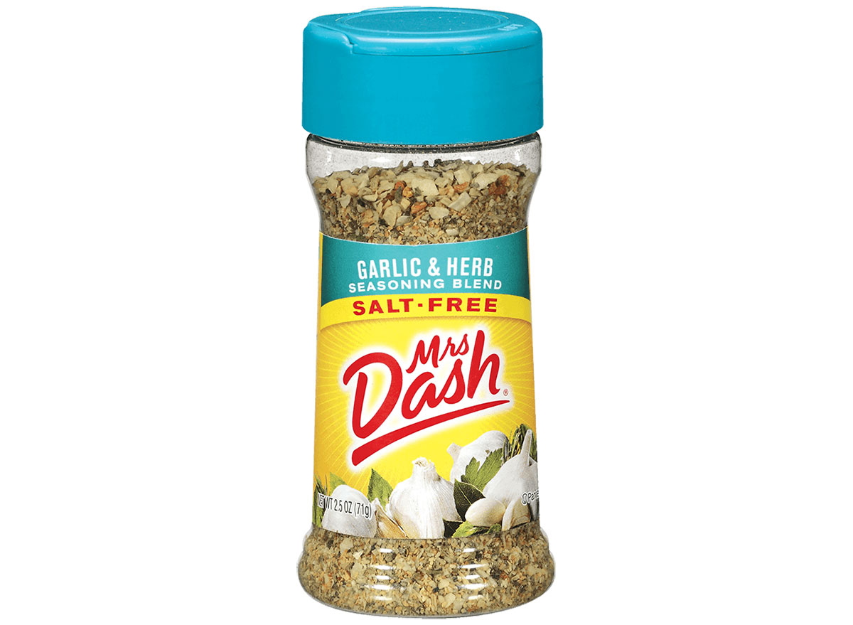 mrs dash garlic herb salt free seasoning