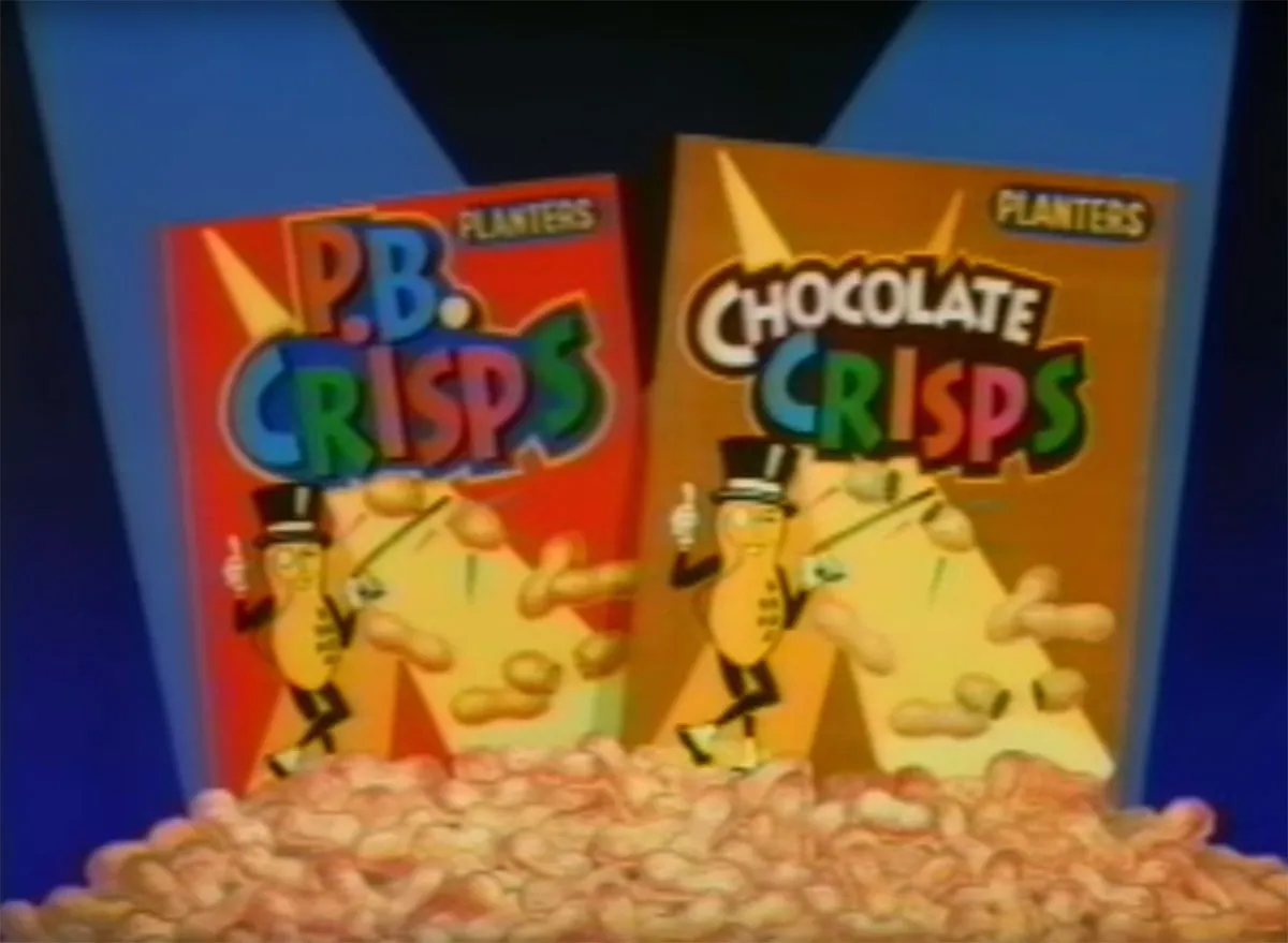 still from pb crisps commercial