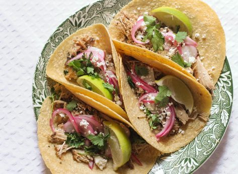 Slow-Cooker Pork Carnitas Tacos Recipe