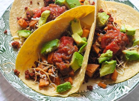 Sweet Potato and Spicy Chorizo Taco Recipe