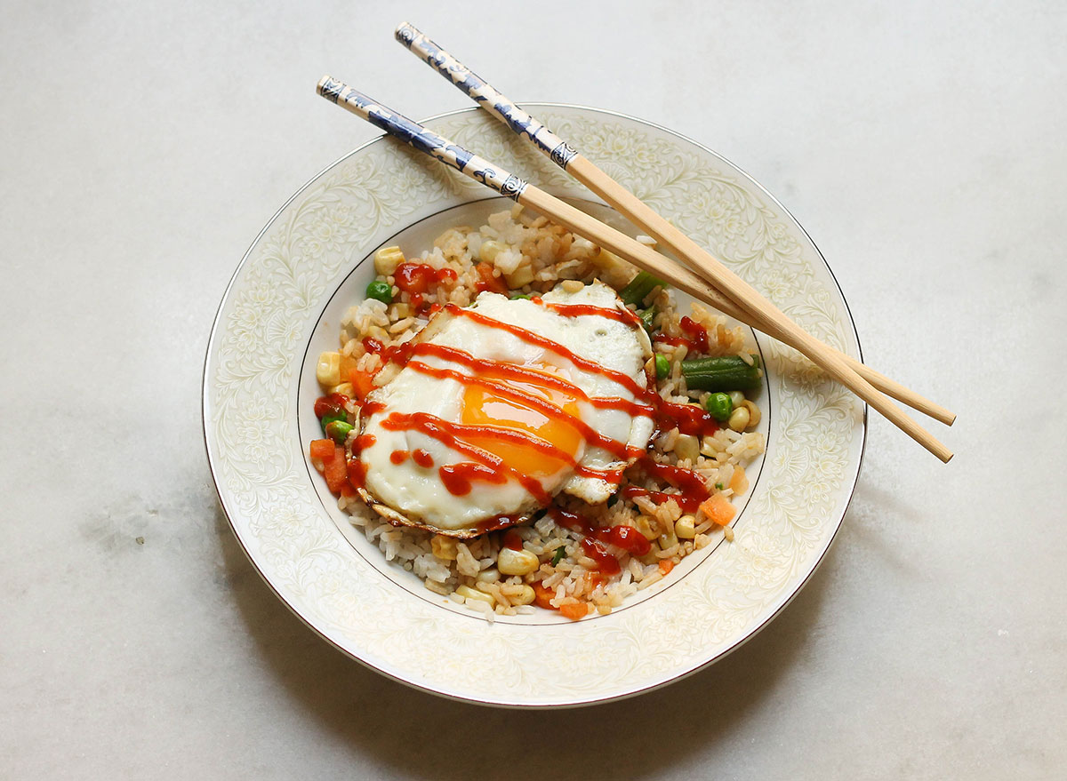 Quick & Easy Vegetarian Rice Bowl Recipe — Eat This Not That