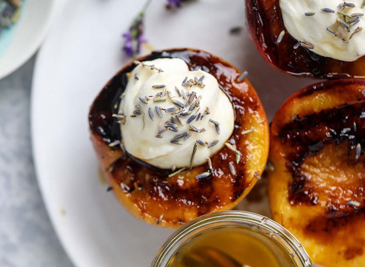 grilled peaches with ricotta how sweet eats